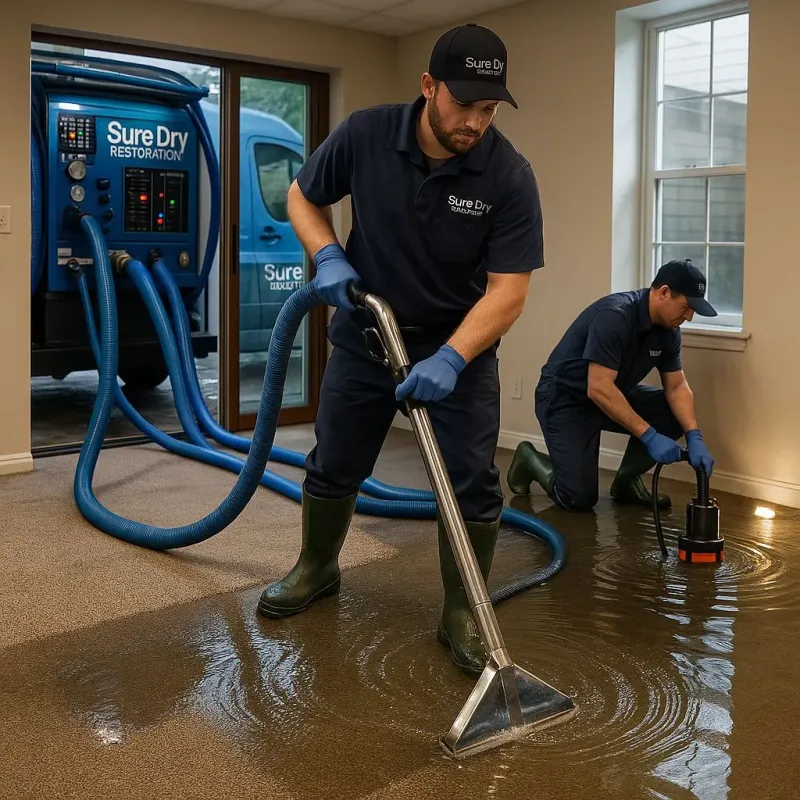 Water Extraction and Removal process in Beach Park, IL